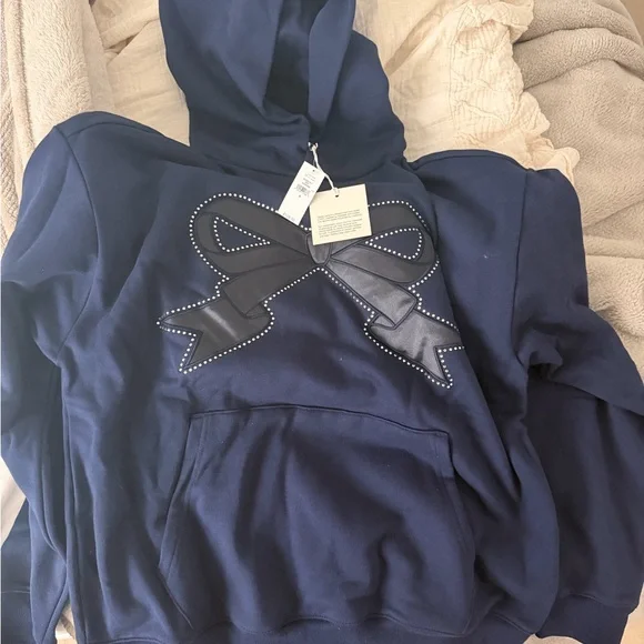 Sandy Liang x GAP Heavyweight Bow Oversized Hoodie - Picture 2 of 3